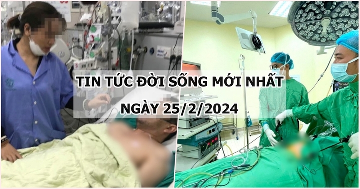 Tin tức đời sống mới nhất ngày 25/2: Cấp cứu người phụ nữ bị xoắn buồng trứng hiếm gặp