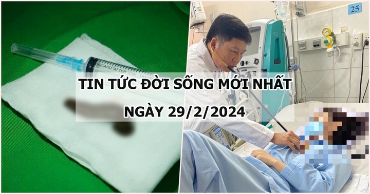 Tin tức đời sống mới nhất ngày 29/2: Phát hiện con đỉa còn sống dài 6cm trong cổ họng người đàn ông