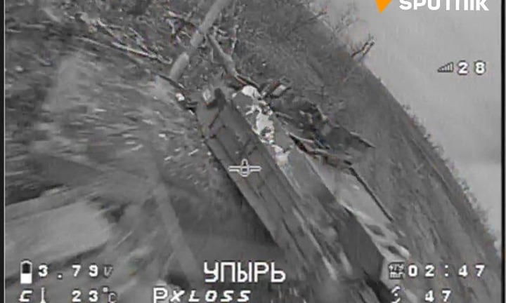 Thêm một xe tăng Abrams bị FPV Nga phá hủy gần thành phố Avdiivka