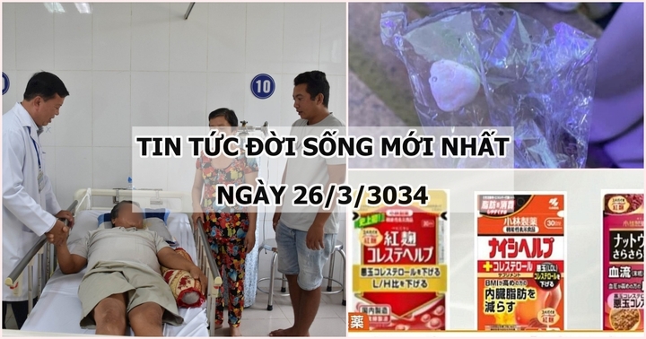 Tin tức đời sống ngày 26/3: Cứu bệnh nhân bị uốn ván nặng kèm thuyên tắc phổi