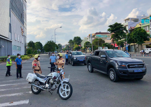 TP.HCM: Xử phạt gần 100 triệu đồng ngày đầu áp dụng chỉ thị 16