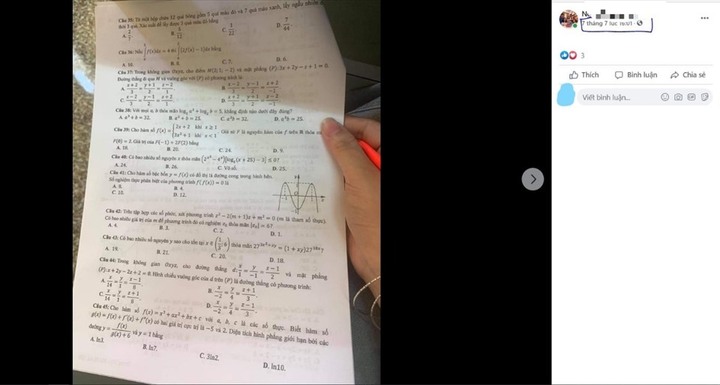 Bộ GD&ĐT đang xác minh thêm 1 vụ đề thi tốt nghiệp THPT đăng tải sớm trên mạng