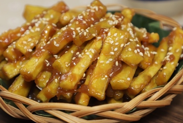 Cách làm khoai lang ngào đường ngon tuyệt