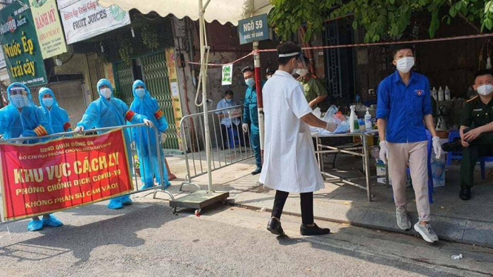 Trưa 4/9, Hà Nội thêm 38 ca mắc COVID-19, riêng ổ dịch Thanh Xuân Trung 16 ca