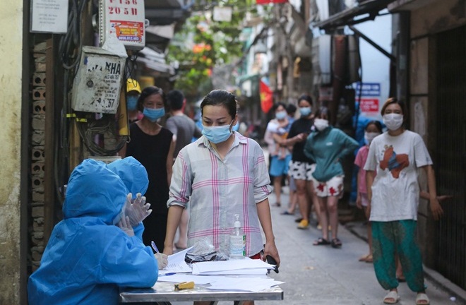 Hà Nội: Thêm 7 ca mắc COVID-19  ở Thanh Xuân và Hoàng Mai