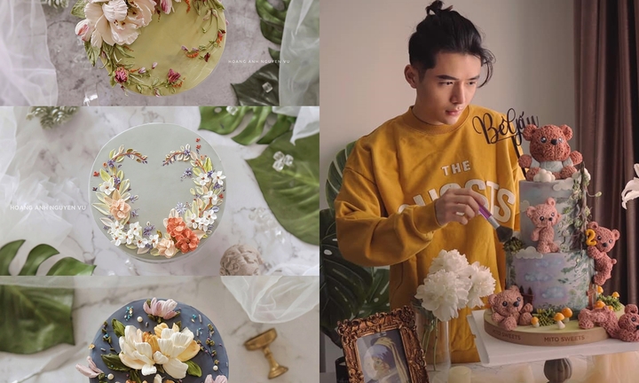 Thầy giáo 9x trổ tài điêu khắc bánh kem hoàn hảo, 