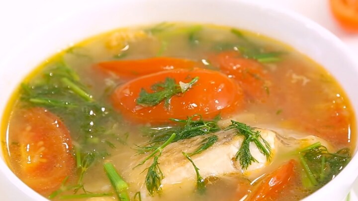 Cách nấu canh cá diêu hồng chua chua ngọt ngọt không thể chối từ