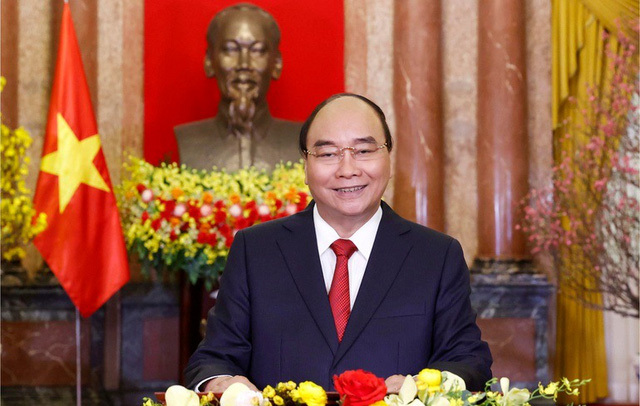 Chủ tịch nước Nguyễn Xuân Phúc chúc Tết Nhâm Dần 2022