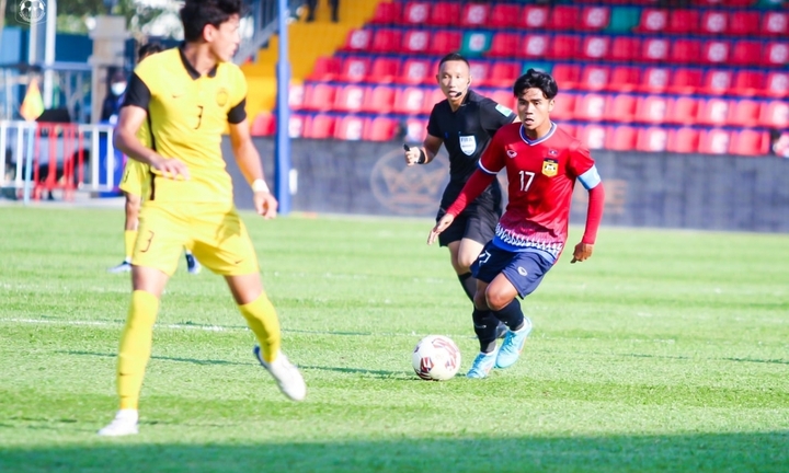 Lào hạ đẹp Malaysia, lập chiến tích khó tin tại U23 Đông Nam Á 2022