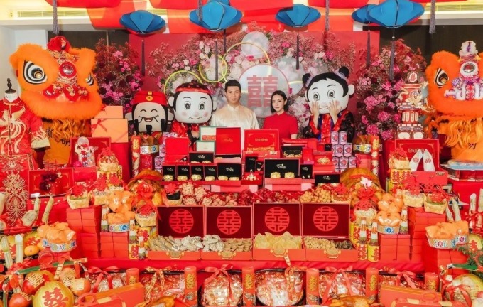 Ái nữ nhà tỷ phú Singapore tổ chức lễ ăn hỏi xa hoa bậc nhất thể hiện độ giàu có 