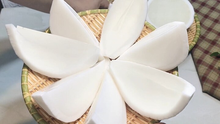 Cách làm thạch dừa quả bổ miếng khiến cả gia đình thích mê