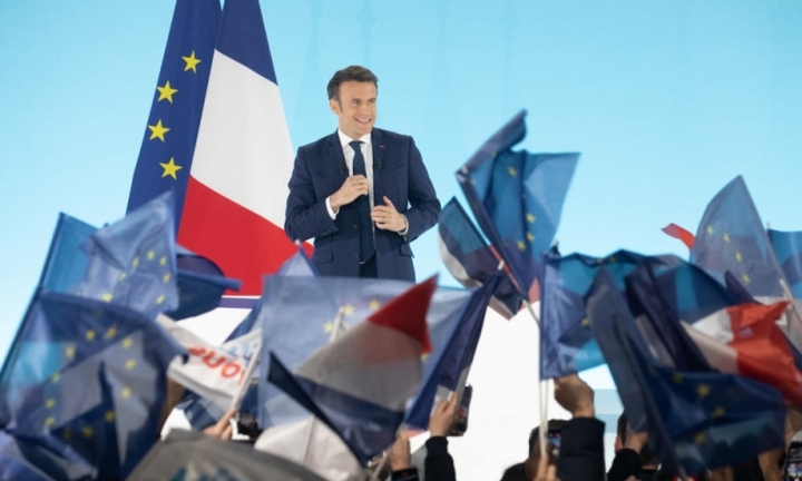 Bầu cử Tổng thống Pháp: Ông Emmanuel Macron chiến thắng vòng 1