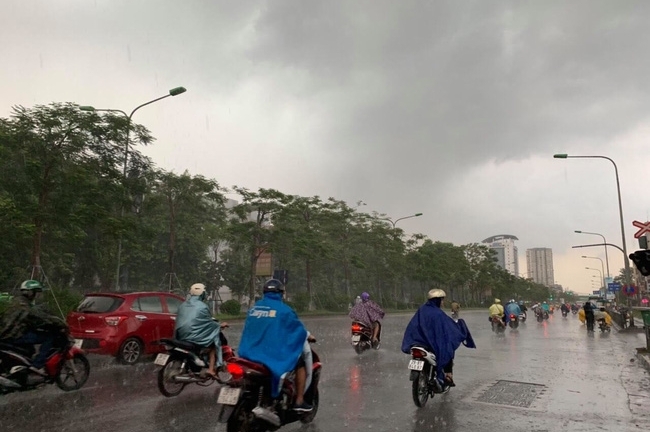 Bắc Bộ có mưa rào và dông, đề phòng thời tiết nguy hiểm