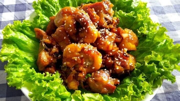 Công thức gà sốt chua ngọt 