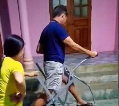 Con trai kỹ sư tự tay làm máy tập thể dục tặng bố và cái kết 
