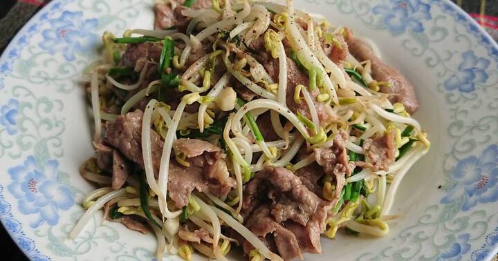 Cách làm thịt bò xào giá đỗ ngon miệng và cực đưa cơm