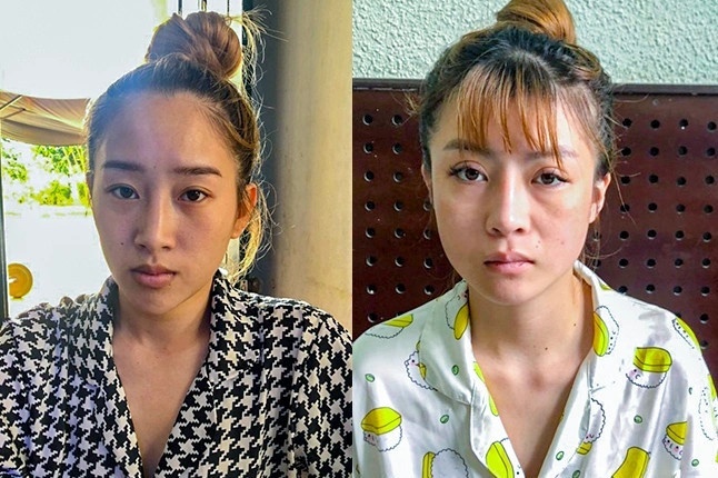 Bắt quả tang 3 cô gái trẻ 