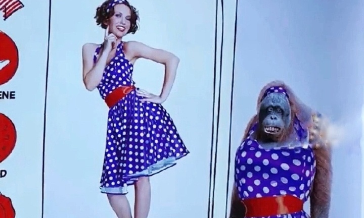 Thẩm mỹ viện so sánh phụ nữ với đười ươi gây tranh cãi