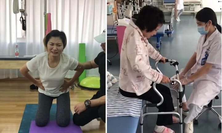 Sức khỏe của người vợ từng bị chồng xô xuống vách đá cách đây 4 năm