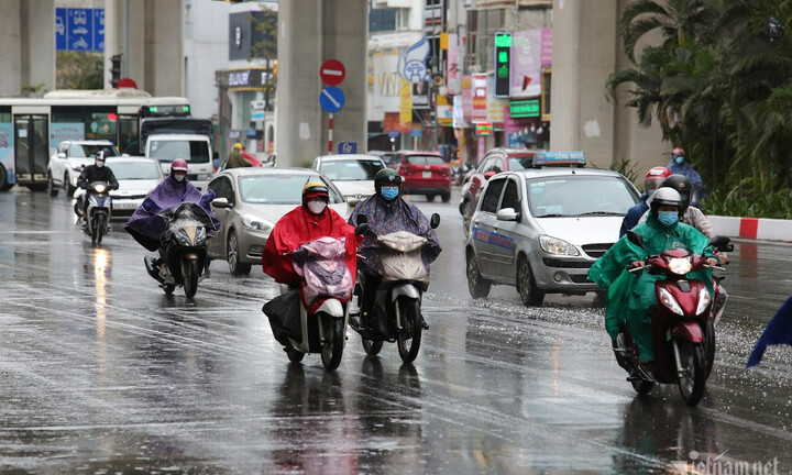 Miền Bắc đón không khí lạnh kèm mưa dông