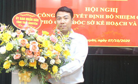 Vì sao Phó giám đốc Sở KH-ĐT tỉnh Thái Nguyên bị cách chức?