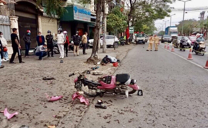 Hải Phòng: Nam thiếu niên tử vong tại chỗ sau khi va chạm với xe máy 