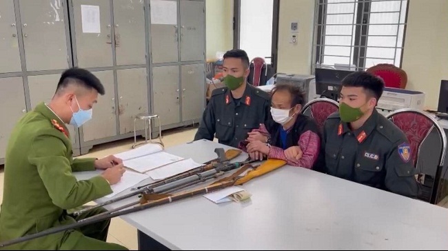 Sơn La: Bắt giữ đối tượng truy nã đặc biệt nguy hiểm, thu giữ nhiều vũ khí nóng