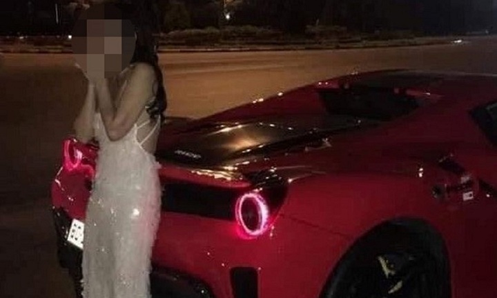 Xe Ferrari 488 tông tử vong người phụ nữ : Xuất hiện hình ảnh cô gái trẻ ngồi ghế lái