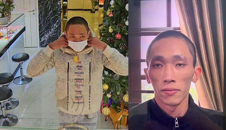 Bắt nghi phạm cướp tiệm vàng, xịt hơi cay vào người truy đuổi ở Bắc Giang