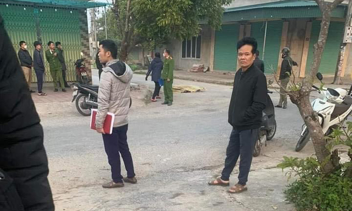 Thái Bình: Dùng dao sát hại bác rồi leo lên nóc miếu cố thủ