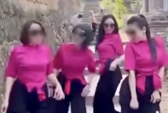 Xử phạt người đăng clip 4 người phụ nữ nhảy, uốn éo tại chùa Bổ Đà
