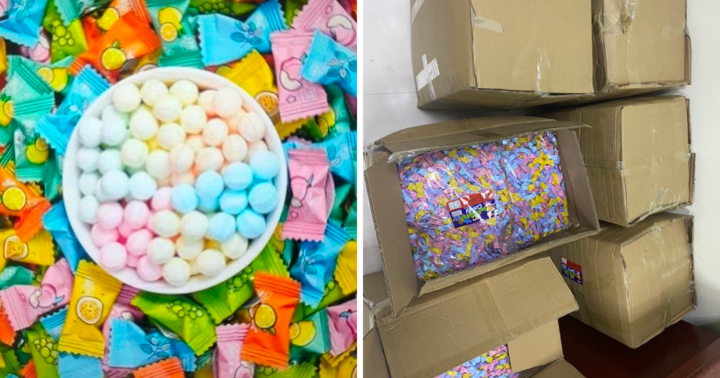 Kịp thời ngăn chặn lô hàng kẹo