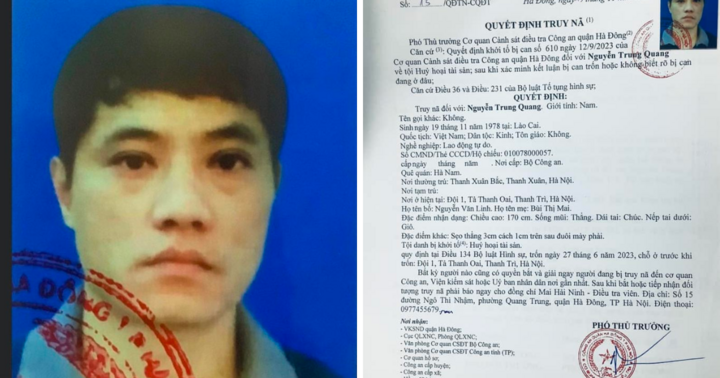 Truy nã người đàn ông dùng búa hủy hoại tài sản rồi bỏ trốn