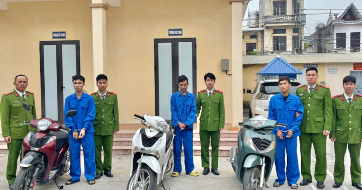 Triệt phá ổ nhóm chuyên trộm cắp xe SH với thủ đoạn tinh vi ở Hải Dương