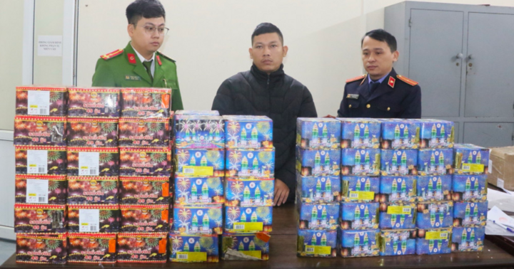 Triệt phá đường dây mua bán, tàng trữ trên 140kg pháo ở Hà Tĩnh