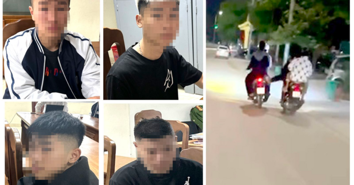 Mâu thuẫn, nhóm thanh niên mang hung khí “hỗn chiến”