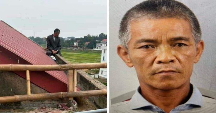 Cố thủ trên nóc nhà nghỉ sau khi đâm trọng thương vợ và mẹ vợ ở Bắc Giang