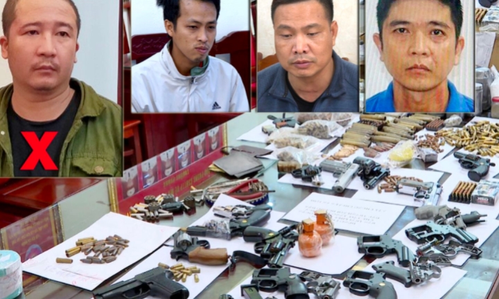 Triệt phá đường dây chế tạo, tàng trữ, mua bán trái phép vũ khí quân dụng liên tỉnh quy mô lớn ở Thanh Hóa