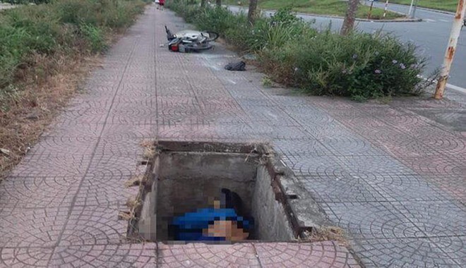 Kinh hãi phát hiện thi thể nam giới dưới hố cáp ngầm trên vỉa hè Hà Nội