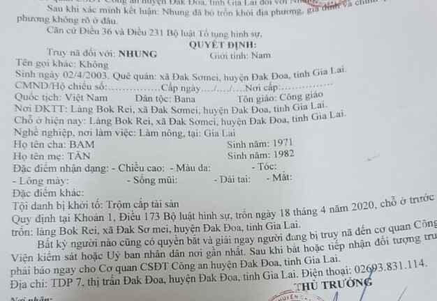 Thanh niên bám dưới gầm xe container để qua chốt kiểm dịch là đối tượng truy nã