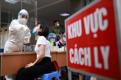 Sáng ngày 19/8, Hà Nội ghi nhận 5 ca dương tính SARS-CoV-2