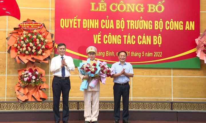 Tân Giám đốc Công an tỉnh Quảng Bình là ai?