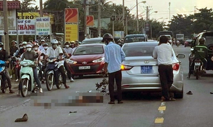 Xe ô tô biển xanh gây tai nạn, một người tử vong tại chỗ