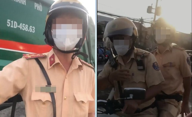 Xác minh clip tài xế ở TP.HCM bị hất rơi điện thoại 2 lần khi ghi hình CSGT