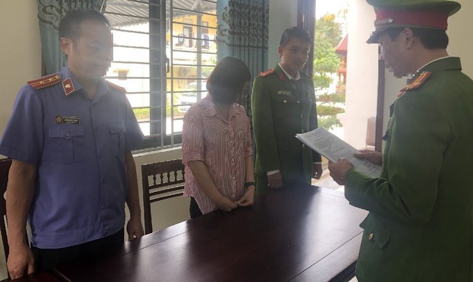 Nữ kế toán trường học ở Nghệ An bị khởi tố tội tham ô tài sản