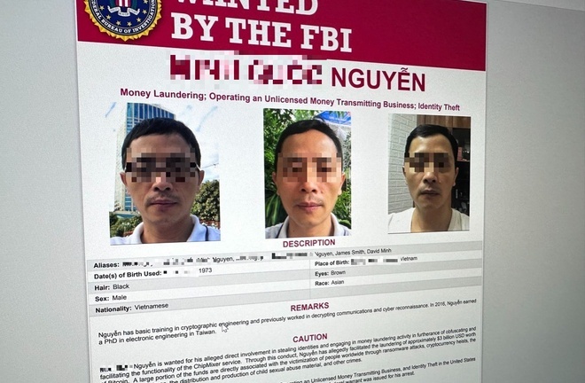 Tin tức công nghệ mới nóng nhất hôm nay 17/3: FBI truy nã một người Việt với cáo buộc rửa tiền ảo 3 tỉ USD