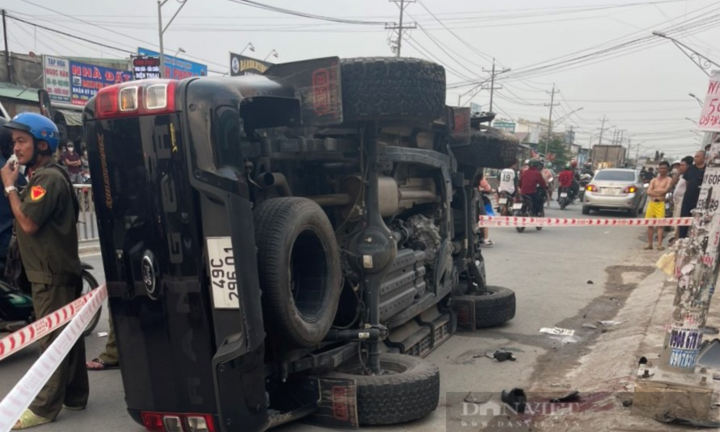 Vụ ô tô đâm tử vong Thiếu tá CSGT và 2 người dân: 2 đối tượng bị tạm giữ là ai?