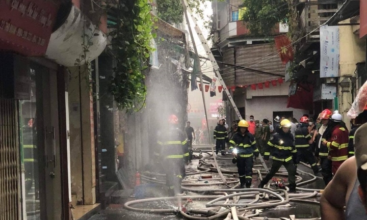 Vụ cháy nhà 3 người chết ở Hà Nội