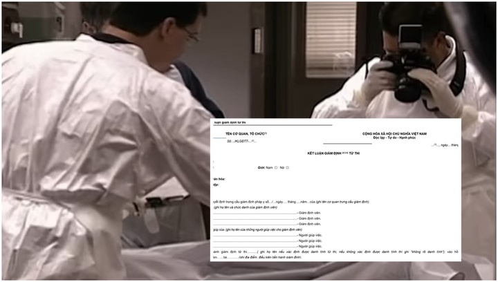 Năm 2023, biên bản kết luận giám định pháp y tử thi mới nhất ra sao?