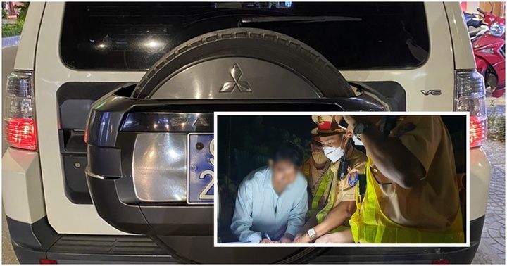 Tài xế xe biển xanh của BV đa khoa Trung ương Quảng Nam vi phạm nồng độ cồn 